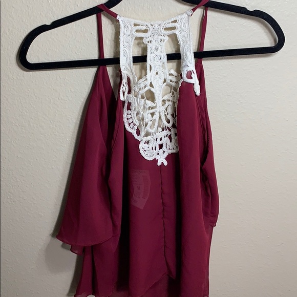 Maroon top - Picture 2 of 4